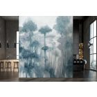 Feature Walls - Varázslatos erdő kék tapéta 2,65x2,8m  