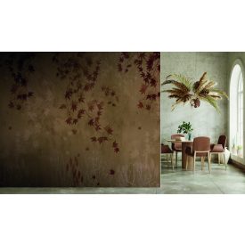 Feature Walls - Japán kert barna tapéta 2,65x2,8m  