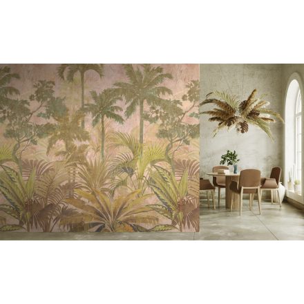 Feature Walls - Pálma erdő zöld tapéta 2,12x2,8m  