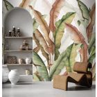 Feature Walls - Óriás levél barna tapéta  2,12x2,8m  