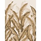 Feature Walls - Óriás levél bézs tapéta  2,12x2,8m  