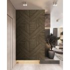 Feature Walls - Geometrikus barna tapéta  2,12x2,8m  