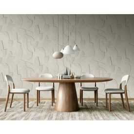   Feature Walls - Geometiriai mintás bézs tapéta 2,12x2,8m  