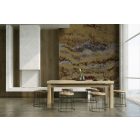 Feature Walls - Természetes kő sárga tapéta 2,12x2,8m  