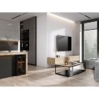 Infinity Onda - Fehér festhető falpanel