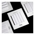 Infinity Onda - Fehér festhető falpanel