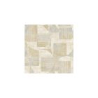 Reflect - Bézs-arany geometriai mintás tapéta RE25161