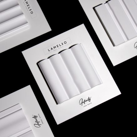 LUNA Fehér falpanel