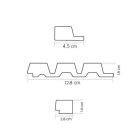 MARTEL Grey/Black falpanel