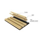 Veneer Walnut akusztikus falpanel