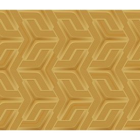   Lamborghini 3 - Sárga geometriai mintás olasz tapéta Z12800