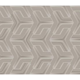   Lamborghini 3 - Szürke geometriai mintás olasz tapéta Z12807