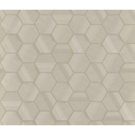 Lamborghini 3 - Bézs hexagon mintás olasz tapéta Z12828