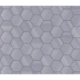 Lamborghini 3 - Kék hexagon mintás olasz tapéta Z12829