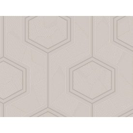   Lamborghini 3 - Szürke geometriai mintás olasz tapéta Z12849