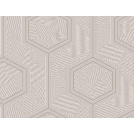 Lamborghini 3 - Szürke geometriai mintás olasz tapéta Z12849