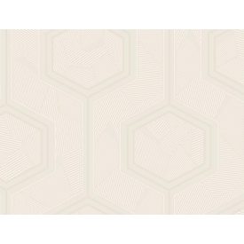   Lamborghini 3 - Fehér geometriai mintás olasz tapéta Z12851