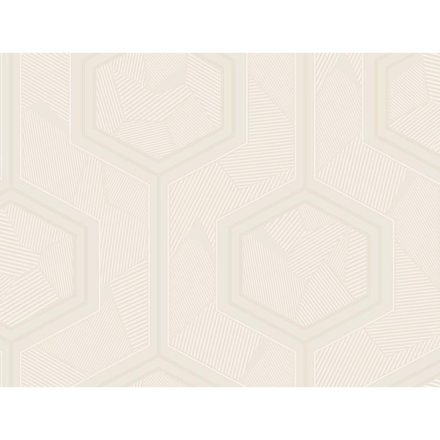 Lamborghini 3 - Fehér geometriai mintás olasz tapéta Z12851