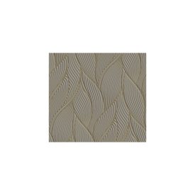   Trussardi 7 - Bézs levél mintás dombornyomott tapéta Z18901