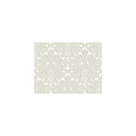 Trussardi 7 - Fehér barokk mintás tapéta Z18928