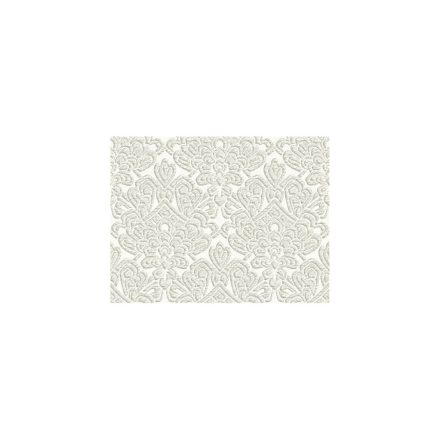 Trussardi 7 - Fehér barokk mintás tapéta Z18928