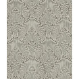   Tradizione - Bézs és szürke geometriai mintás tapéta Z21710