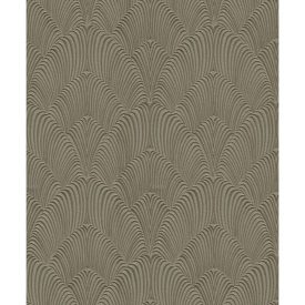 Tradizione - Barna geometriai mintás tapéta Z21716