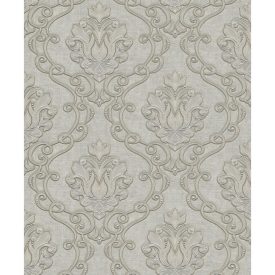   Tradizione -Szürke színű virág díszes barokk tapéta Z21720
