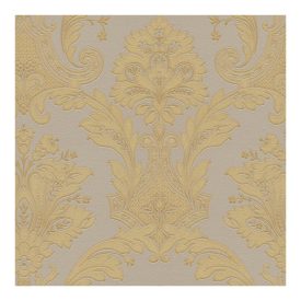   Tradizione - Arany színű virág díszes bézs tapéta Z21728