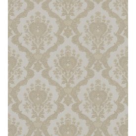   Tradizione - Bézs-arany színű virágos barokk tapéta Z21744