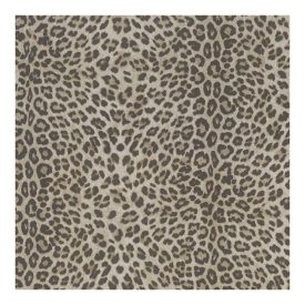 Leopárd mintás tapéta világos alapszínnel