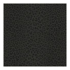 Fekete-ezüst Leopárd mintás tapéta